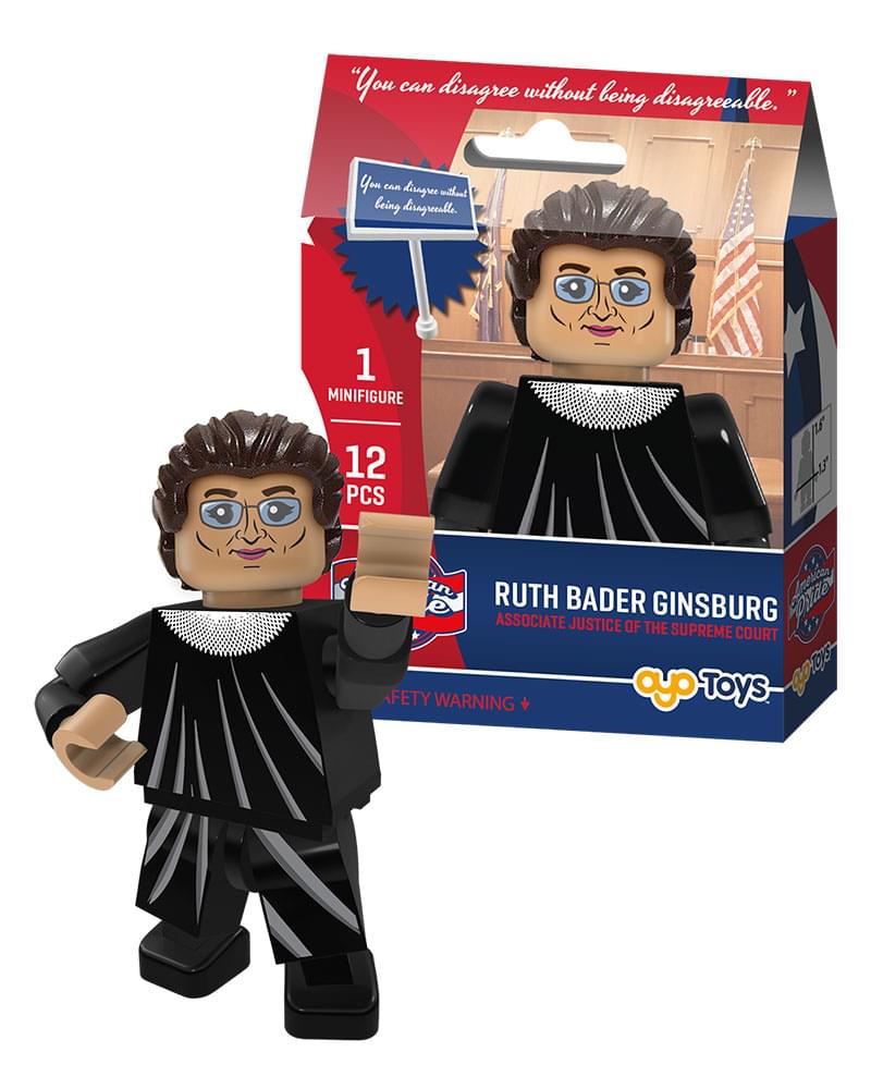 1993 Supreme Court Justice Ruth Bader Ginsburg Oyo Minifigure