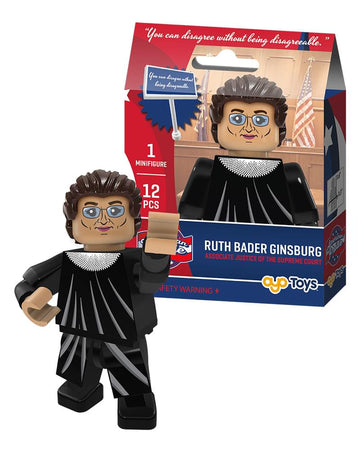 1993 Supreme Court Justice Ruth Bader Ginsburg Oyo Minifigure