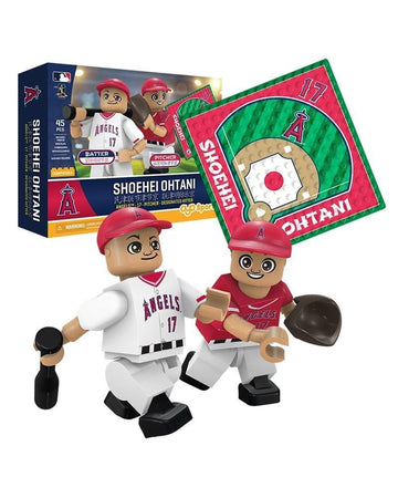 La Angels Oyo Mlb Sports 3'' Minifigure Manga Art Set: Ohtani Manga