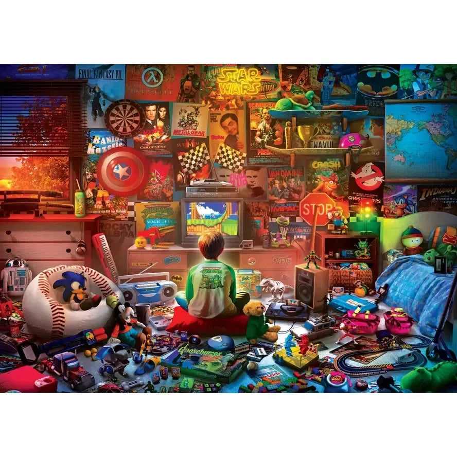 Old School Play Back in Time 1000 Piece Jigsaw Puzzle MasterPieces