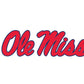 NCAA Ole Miss (U. of Mississippi), Tony Land Shark Knottie® Plush Dog Toy
