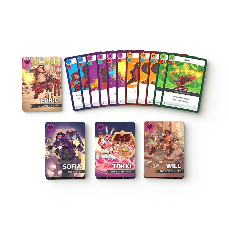 One-Hit Heroes Season 1 - Card & Dice Co-Op Boss Rush Game - Outset