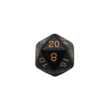 Onix's Core - 7 Piece DnD Dice Set | Acrylic RPG Gaming Dice