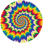 Optical Illusion 1000 Piece Round Jigsaw Puzzle Parragon