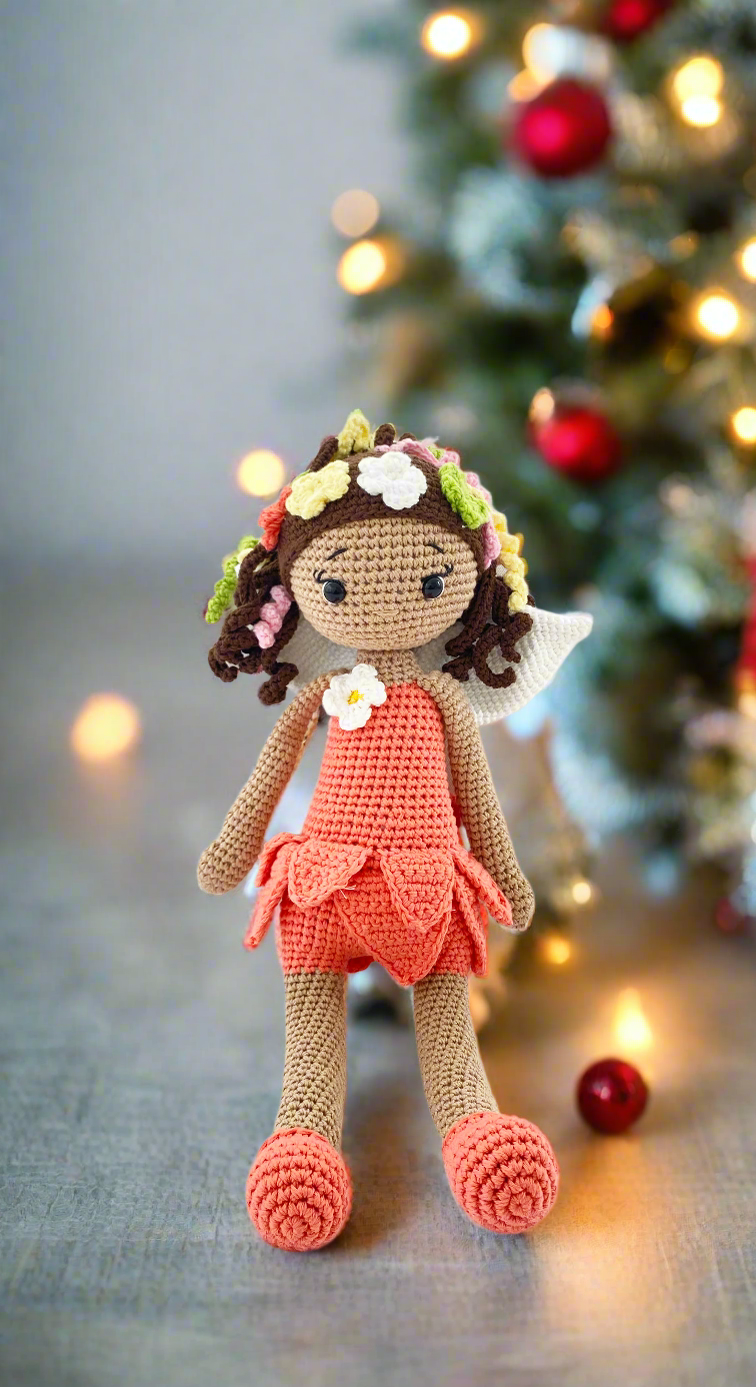 A Orange Fairy Doll