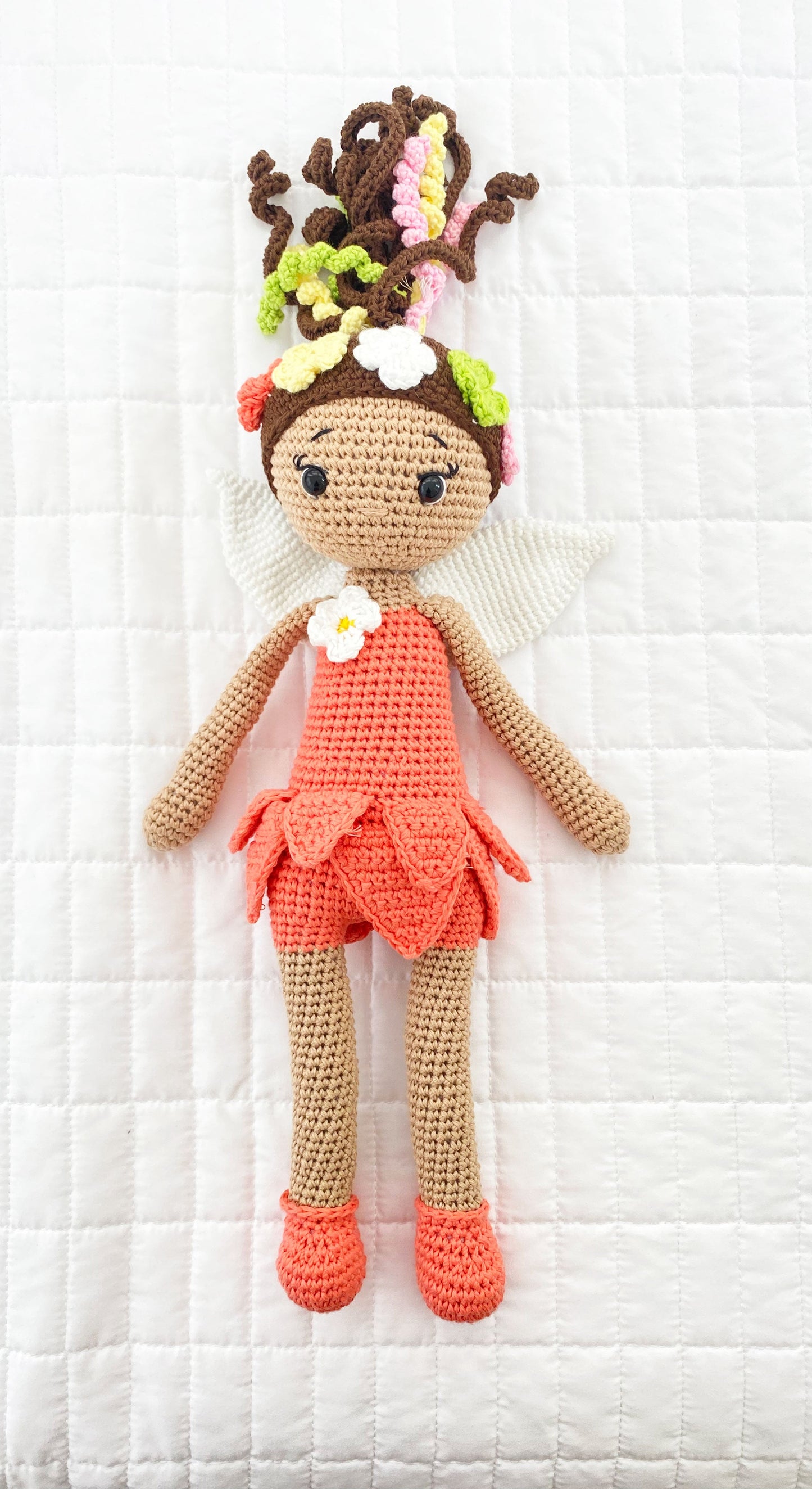 A Orange Fairy Doll