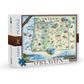 Oregon 1000 Piece Jigsaw Puzzle Xplorer Maps