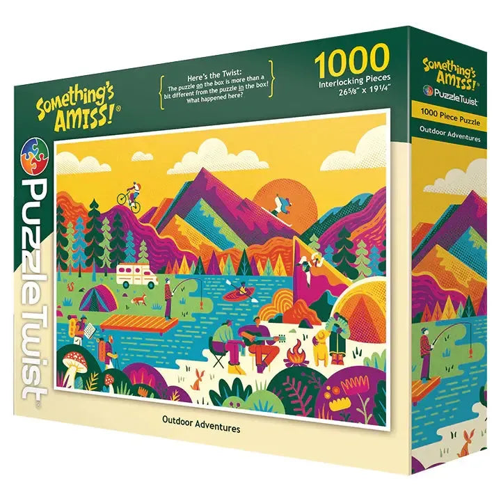 Outdoor Adventures "Something's Amiss!" 1000 Piece Jigsaw Puzzle PuzzleTwist