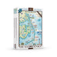 Outer Banks of North Carolina 1000 Piece Jigsaw Puzzle Xplorer Maps