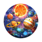 Outer Space 58 Piece Giant Floor Round Jigsaw Puzzles Eurographics