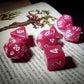 Rose Garden - 7 Piece DnD Dice Set | Acrylic RPG Gaming Dice