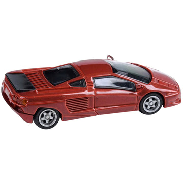 1991 Cizeta V16T Rosso Diablo Red Metallic 1/64 Diecast Model Car By Paragon Models