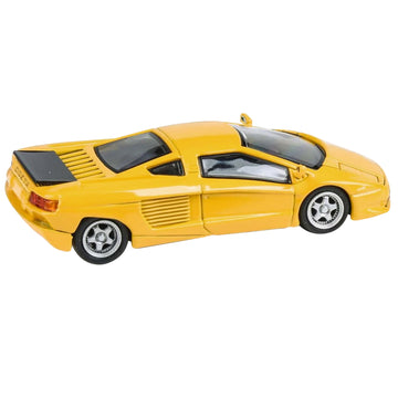 1991 Cizeta V16T Super Fly Yellow 1/64 Diecast Model Car By Paragon Models