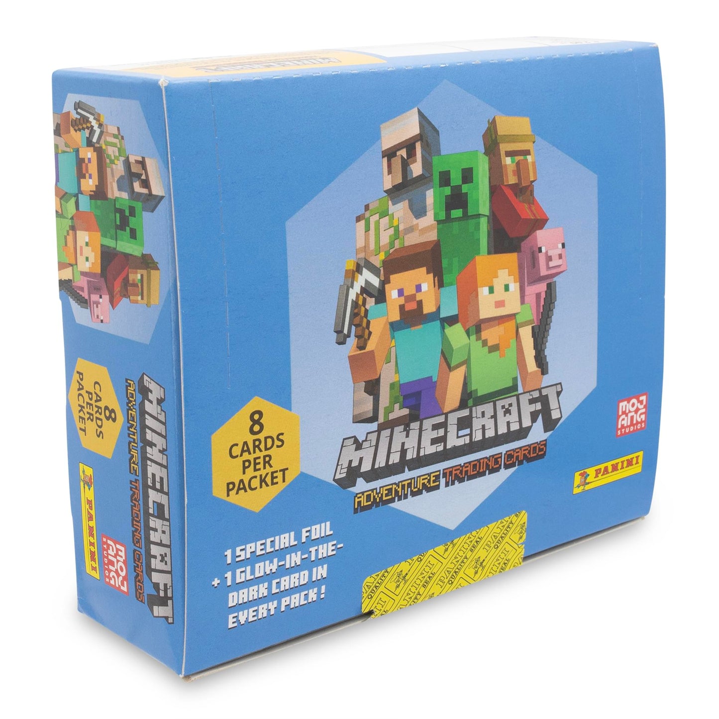 Minecraft Adventure Panini Trading cards Box  18 Packs
