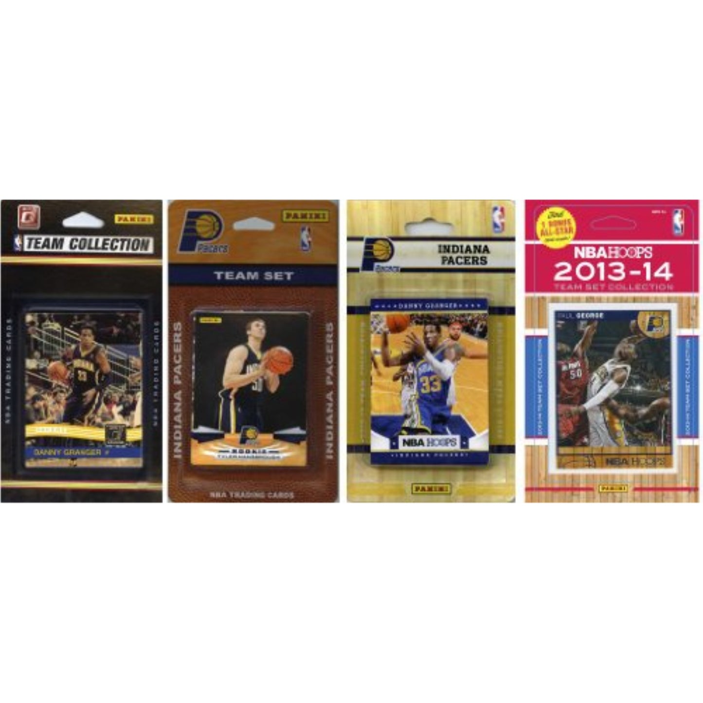 Nba Indiana Pacers 4 Different Licensed Trading Card Team Sets