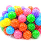 Non-Toxic ''Phthalate Free'' Crush Proof Play Balls 7 Color: Pink, Green, Purple, Red, Blue, Yellow, Orange, 100Pc/Pk