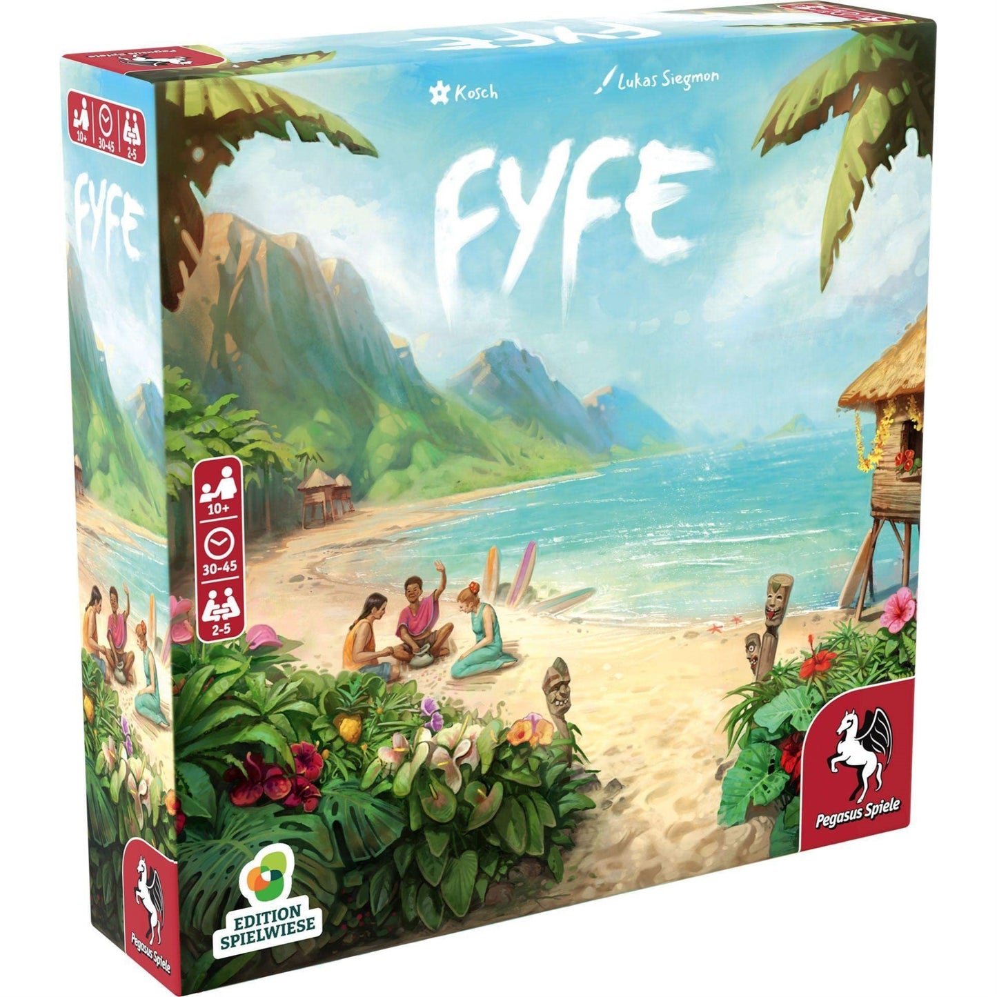 Fyfe - Board Game By Pegasus Spiele - 2-5 Players - 30-45 Minutes Of Gameplay - Games For Game Night - Teens And Adults Ages 14+