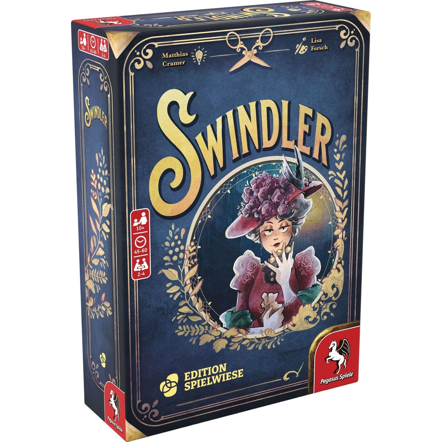 Swindler - Board Game By Pegasus Spiele - 2-4 Players - 45-60 Minutes Of Gameplay - Games For Game Night - Teens And Adults Ages