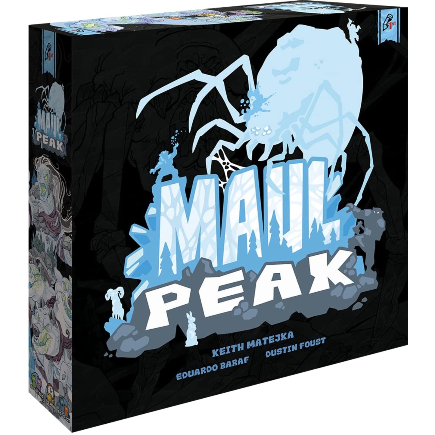 Pencil First Games Maul Peak Board Game – An Asymmetric Tactics Game Of Giant Guardians And Fierce Bears By Pencil First Games For 2 Players
