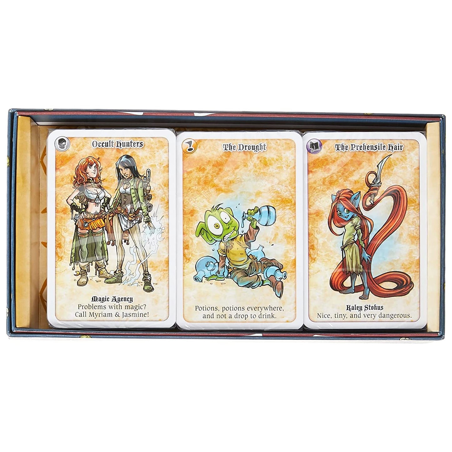Pendragon Aye, Dark Overlord! Card Game - Fantasy Party Game for 4-7 Players, Green Box, Cardboard, Model FFGST11, Ages 14+