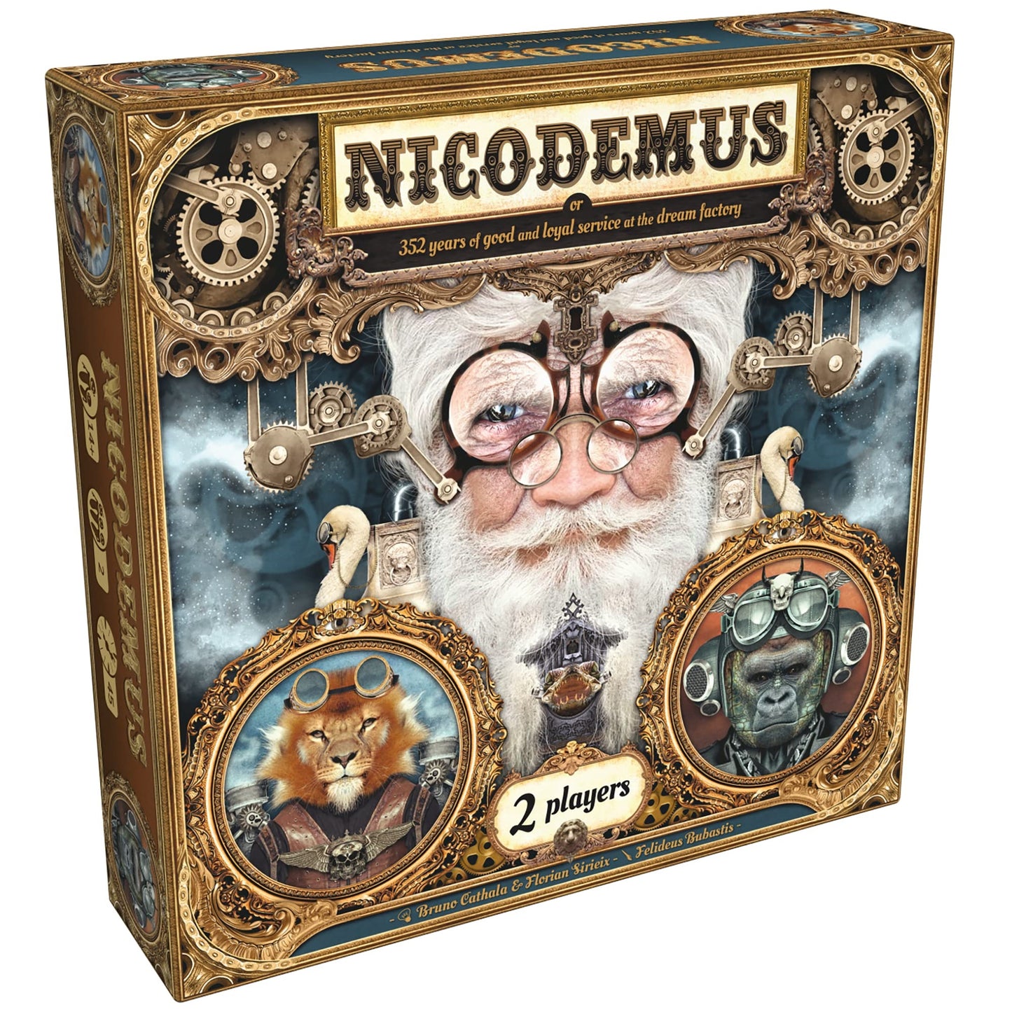 Bombyx Nicodemus - Resource Management Strategy Board Game,, Ages 14+, 2 Players, 45 Min