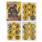 Portal Games Neuroshima Hex 3.0 Strategy Board Game - Merchants Guild, Red and Black, Cardboard, Model POP00420
