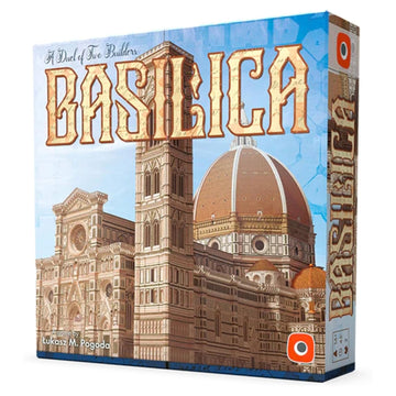Portal Games Basilica Cardboard Game - Multi-color Design, Model 101571