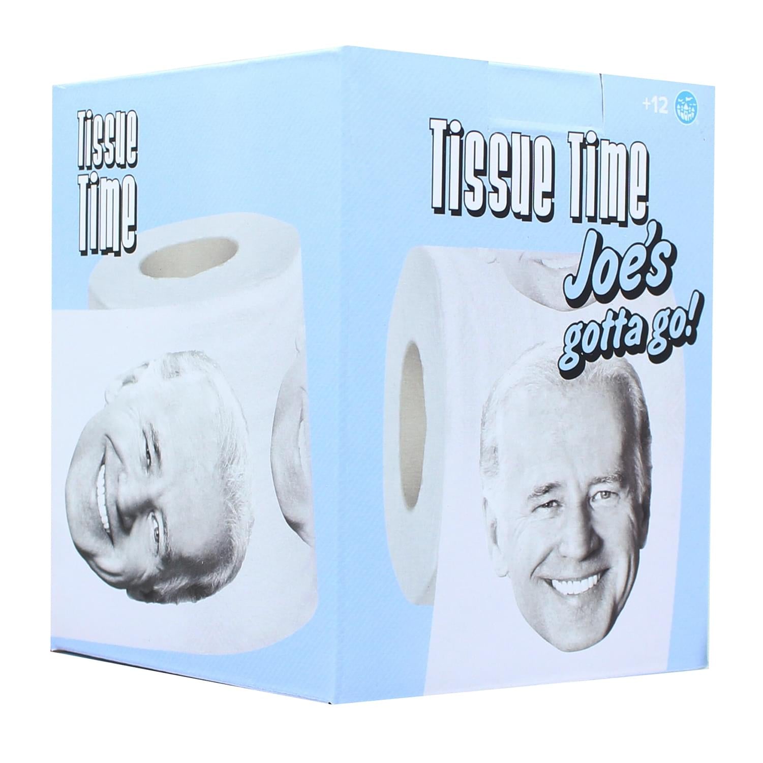 Tissue Time Joe Biden Joe Gotta Go Novelty Toilet Paper | One Roll