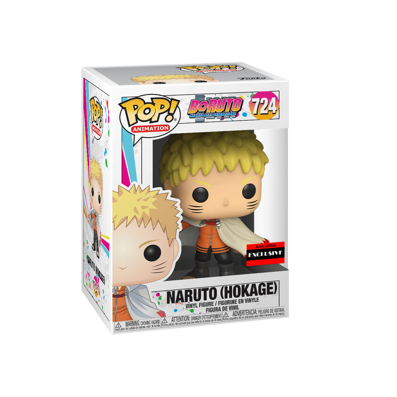 Naruto (Hokage) #724 AAA Exclusive Funko Pop! Animation Boruto Naruto Next Generations