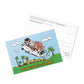 ZillyTales Postcard - Runway Rumble, Orange County