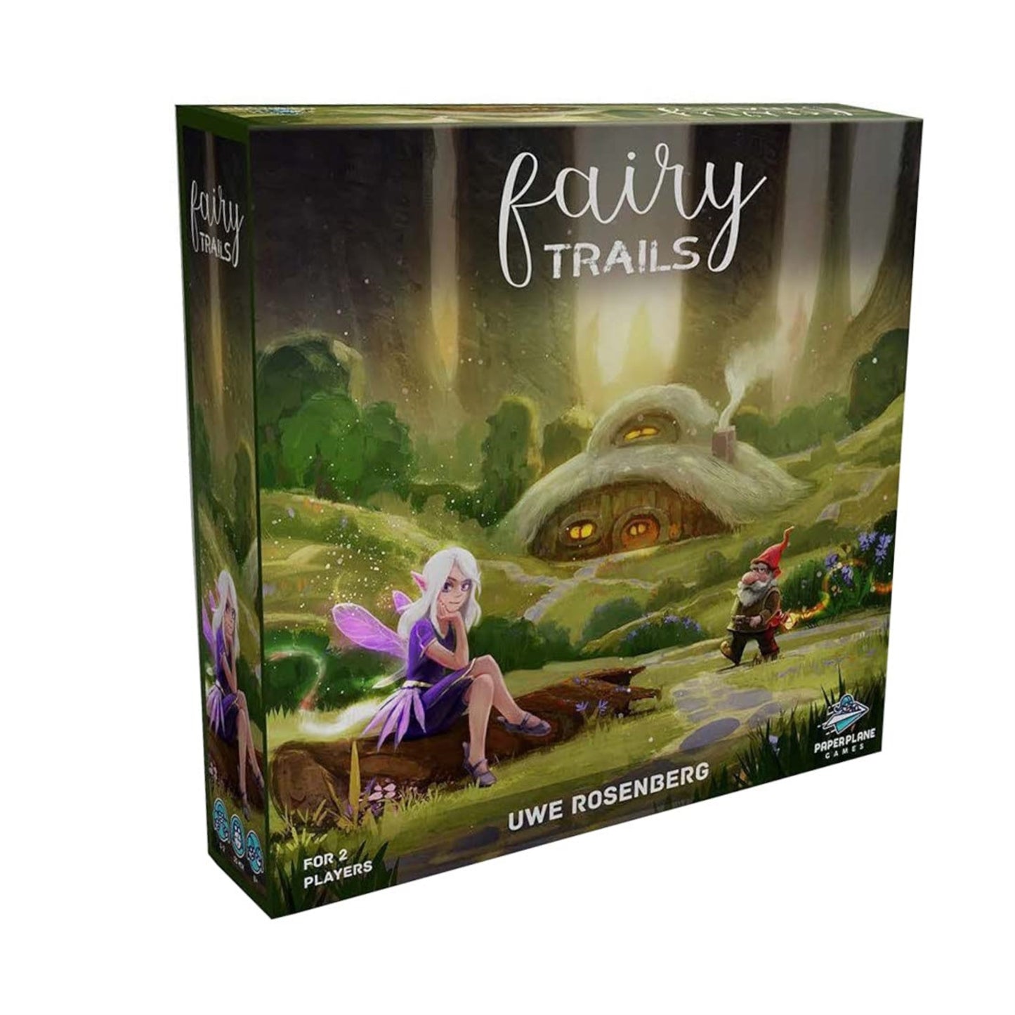 Paperplane Games Fairy Trails - A 2 Player Game Set In An Enchanted Forest