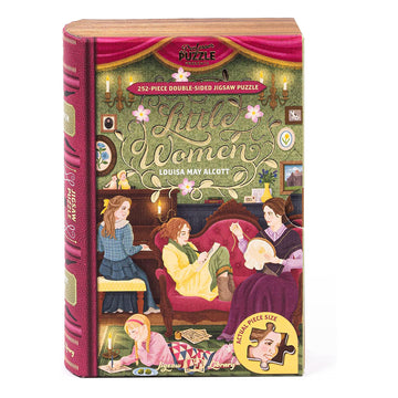 Professor PUZZLE Little Women 252 Piece Double-Sided Jigsaw Puzzle - Multi-colored, Paperboard, One Size, Model PROJL9714