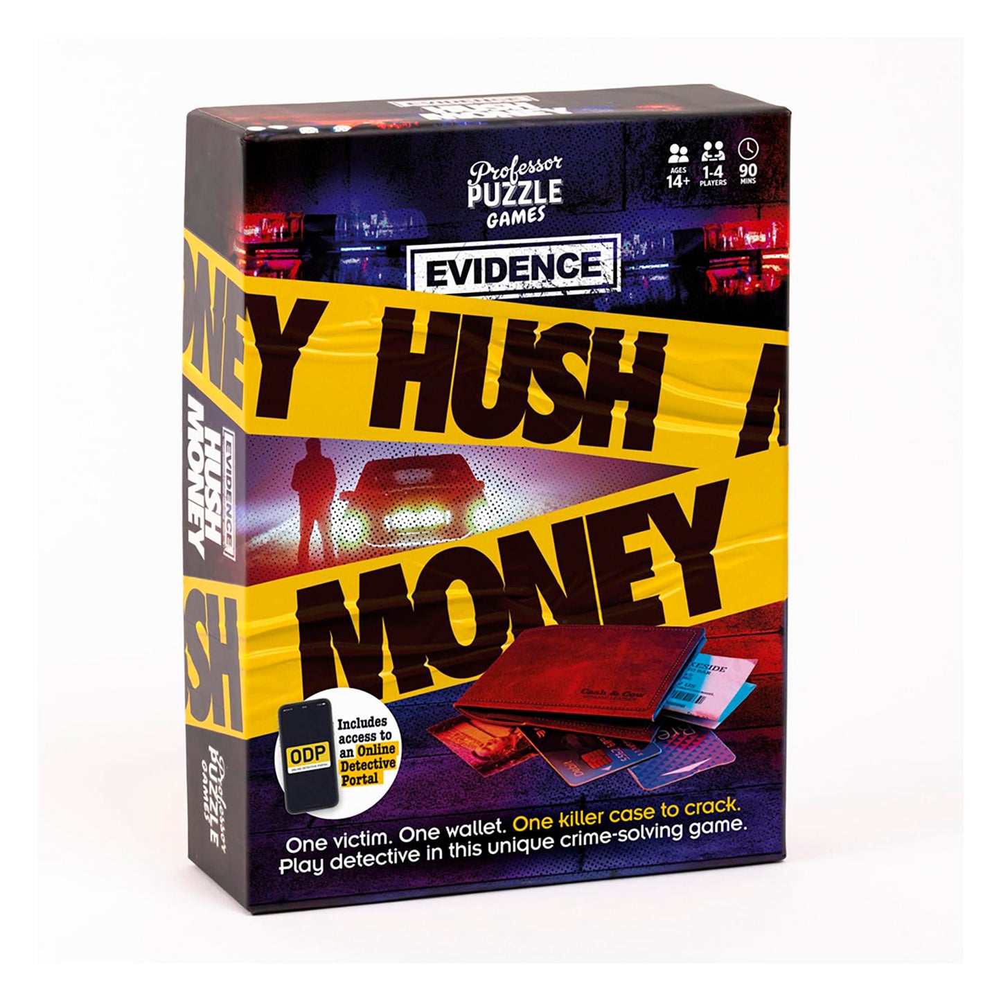 Evidence Hush Money Crime-Solving Game | Digital Hybrid