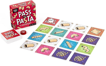 Professor Puzzle Pass The Pasta Games - Family Board Game Of Strategy And Shape Collection. - Perfect For Family Games Night.