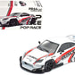 Toyota Pandem GR86 inchCuscoinch White with Racing Graphics 1/64 Diecast Model Car by Pop Race