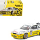 Pandem S13 RHD (Right Hand Drive) #84 White and Yellow with Graphics 1/64 Diecast Model Car by Pop Race