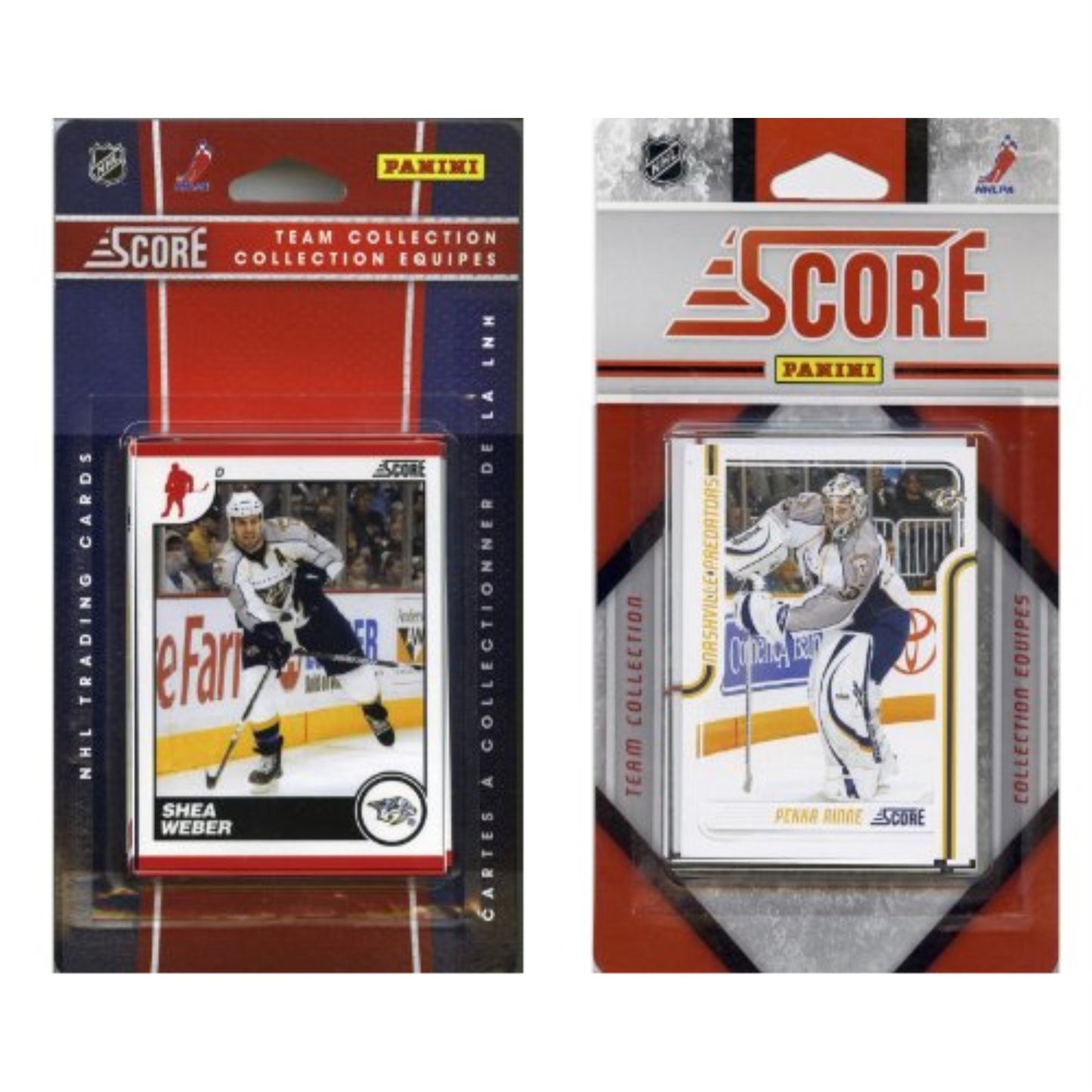 Nhl Nashville Predators Licensed Score 2 Team Sets