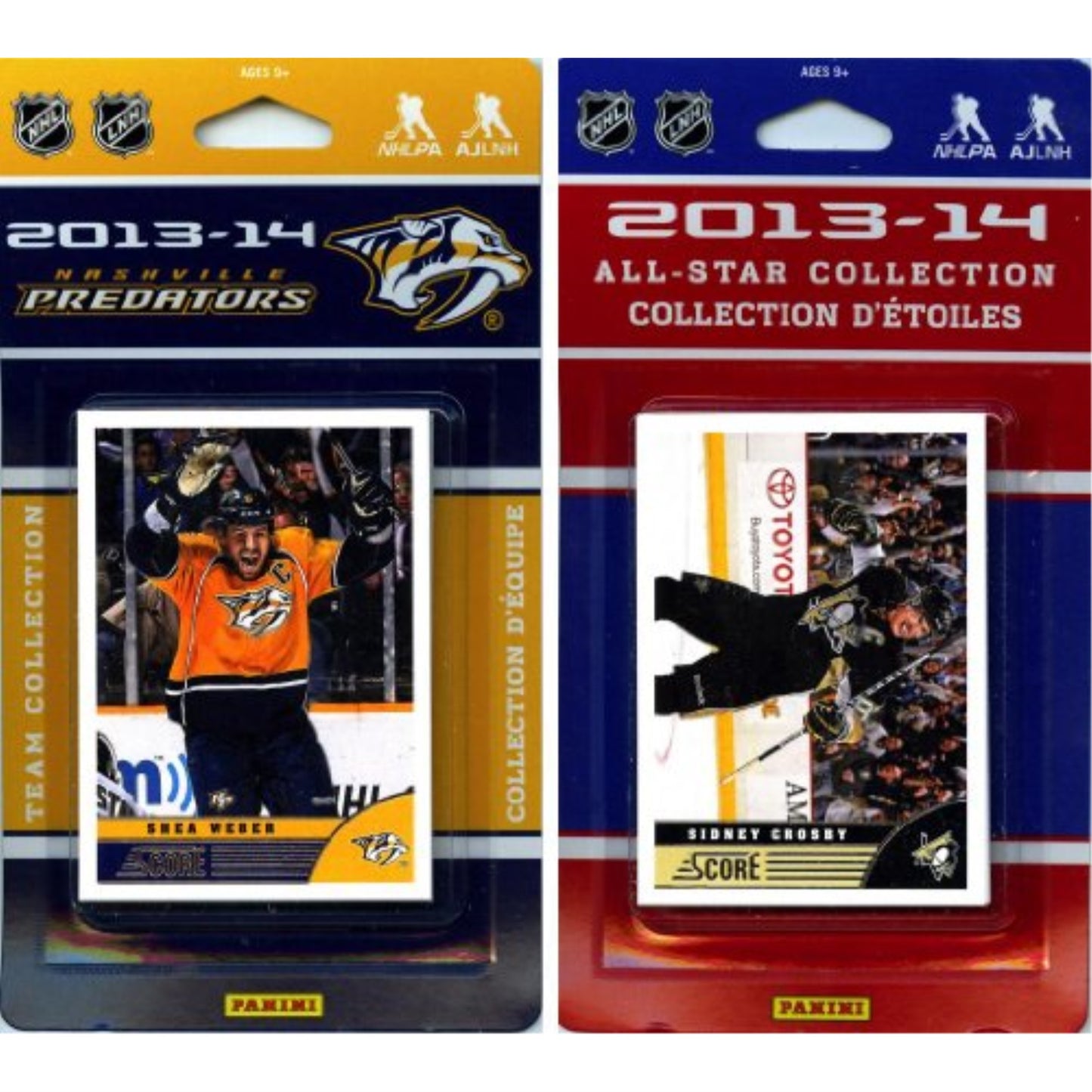 Nhl Nashville Predators Licensed 2013-14 Score Team Set And All-Star Set