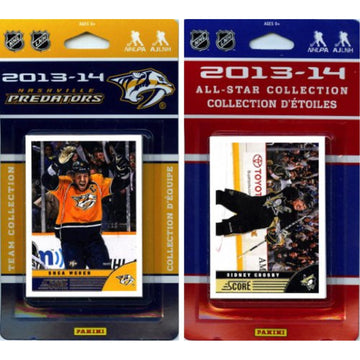 Nhl Nashville Predators Licensed 2013-14 Score Team Set And All-Star Set