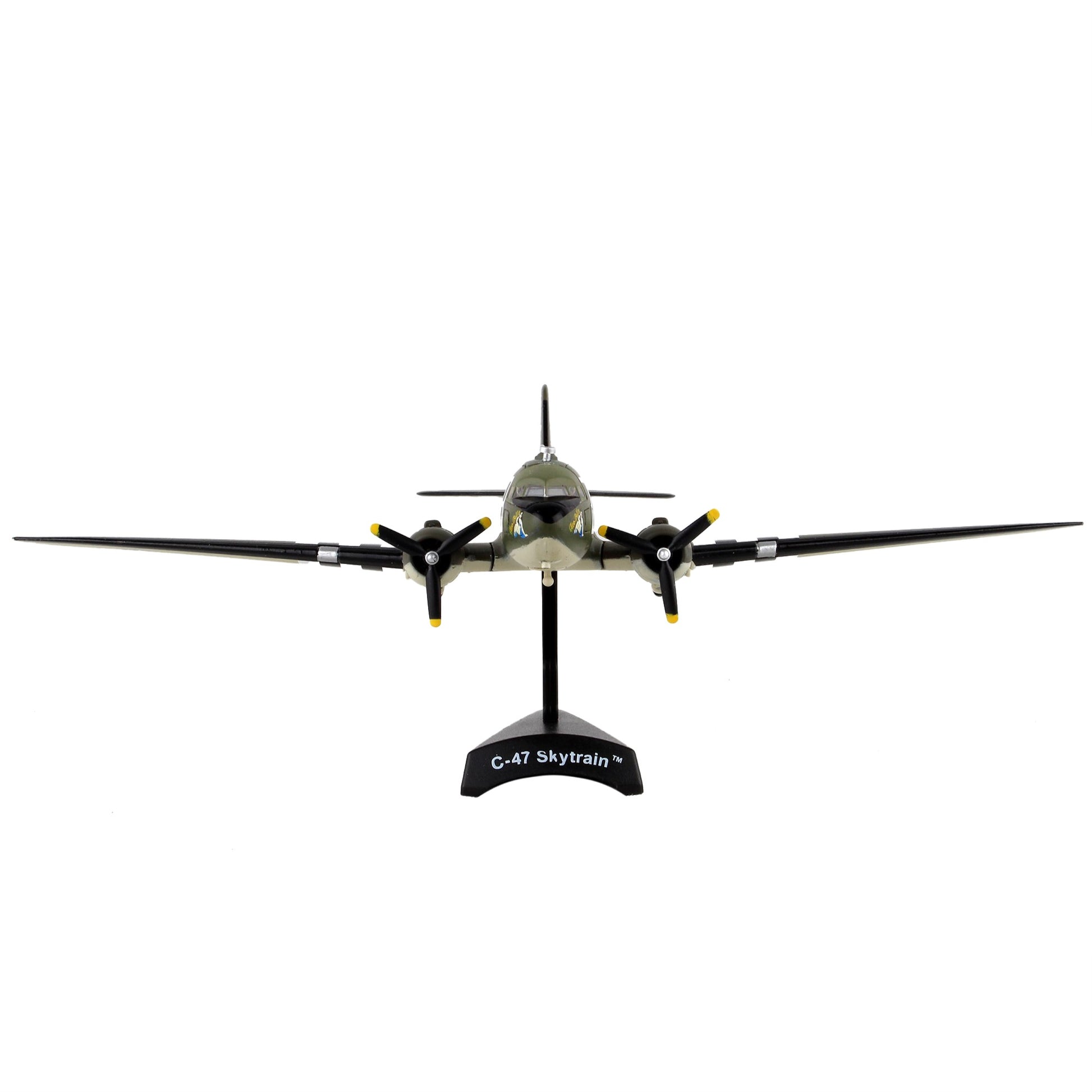 Douglas C47 Skytrain Transport Aircraft Tico Belle 82nd Airborne Division DDay (1945) United States Army Air Forces 1/144 Di