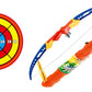 Kids Archery Bow And Arrow Toy Set With Target