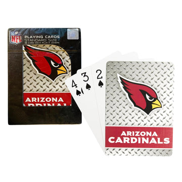 Arizona Cardinals NFL Diamond Plate Playing Cards