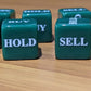 Stocks Dice d6 | Investment Decision Novelty Dice 6-Sided 16mm Funny Dice