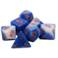 Sea and Sky- 7 Piece DnD Dice Set | Acrylic RPG Gaming Dice