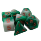 Pine Needles - 7 Piece DnD Dice Set | Acrylic RPG Gaming Dice