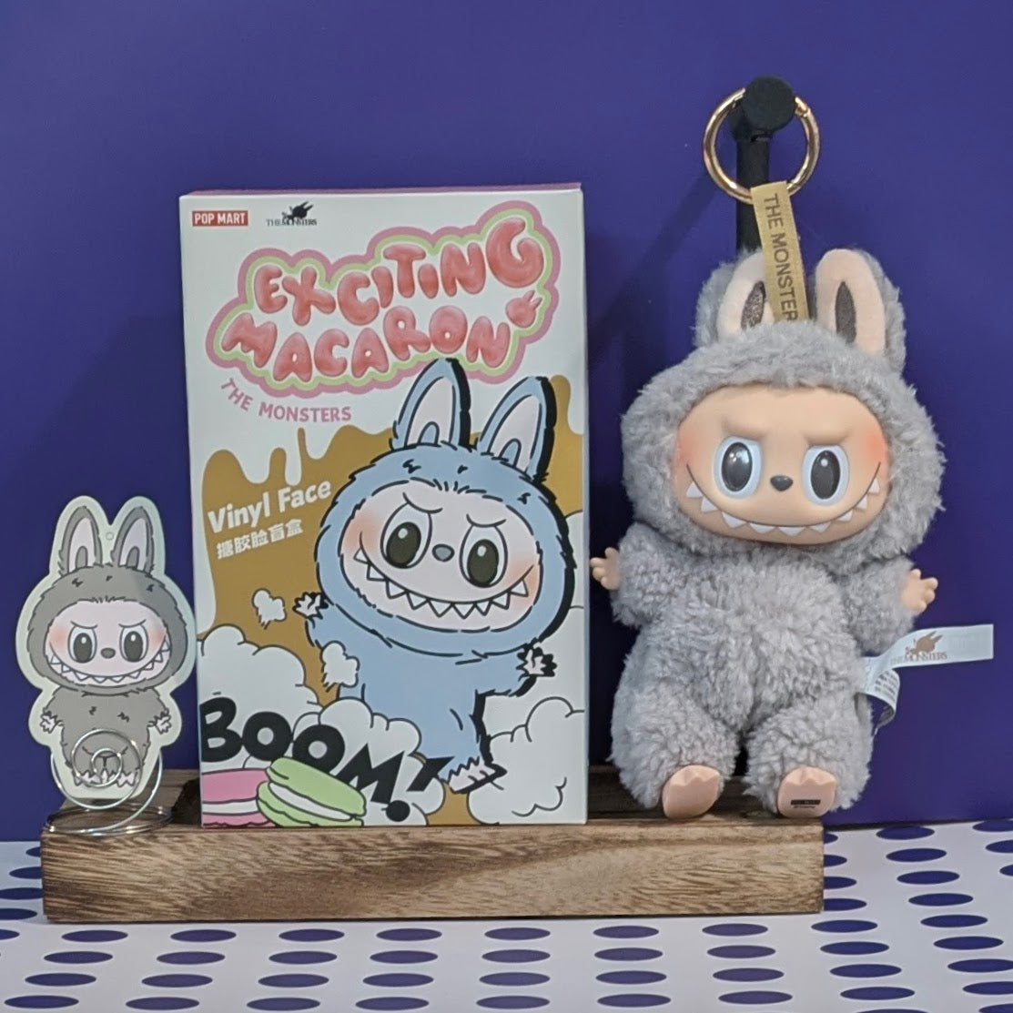 [IN STOCK] POPMART Exciting Macaron Vinyl Face Blind Box Labubu
