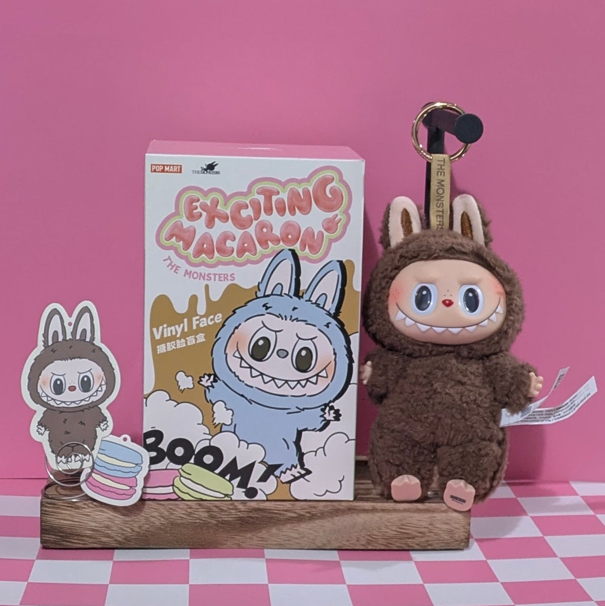 [IN STOCK] POPMART Exciting Macaron Vinyl Face Blind Box Labubu