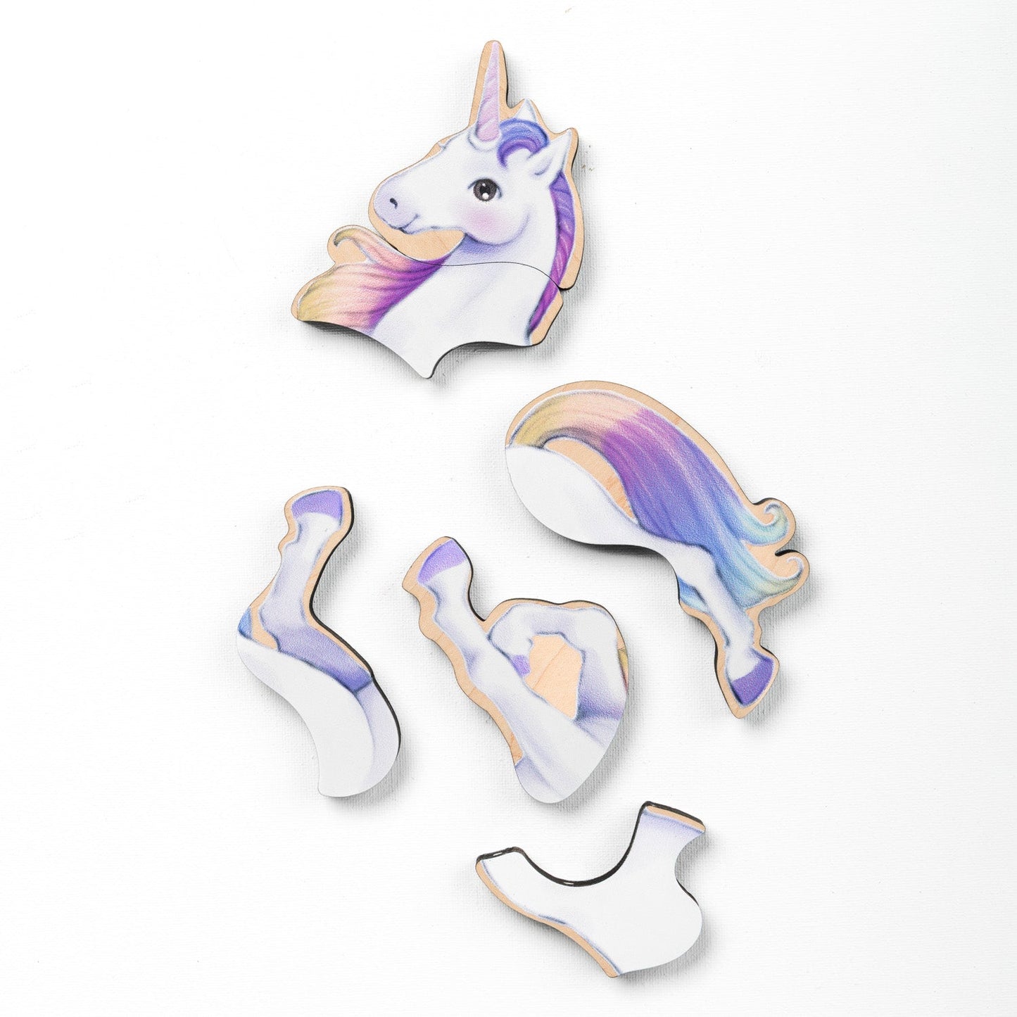 Fairytale Magnetic Wooden Puzzle Set with Cotton Bag | Made in the USA 🇺🇸