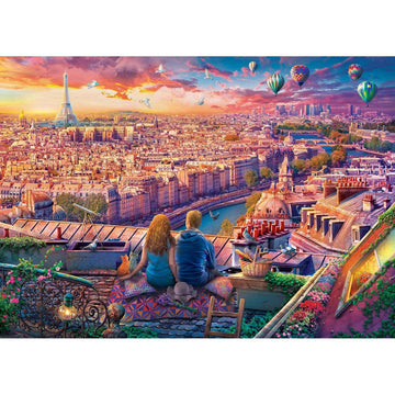Paris Rooftop 1000 Piece Jigsaw Puzzle Eurographics
