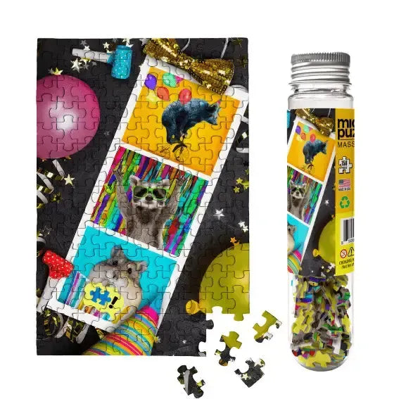 Party Animals 150 Piece Mini Jigsaw Puzzle Micro Puzzles